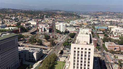 LA City Hall observation deck view. August 17, 2017 - YouTube