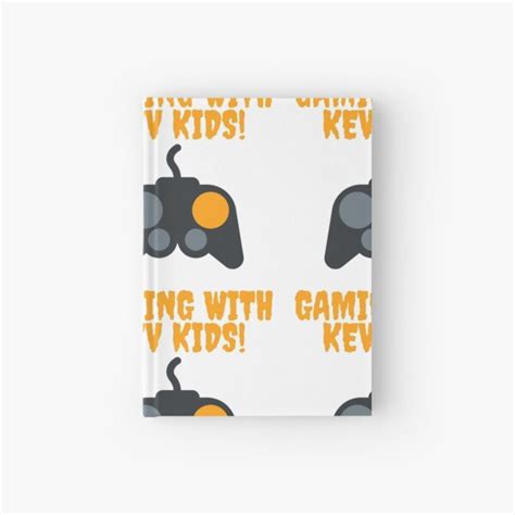 "Gaming With Kev Kids" Hardcover Journal for Sale by gnoga | Redbubble