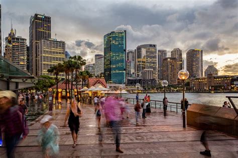 Sydney Harbour and Night Skyline Editorial Photography - Image of house, evening: 126338777