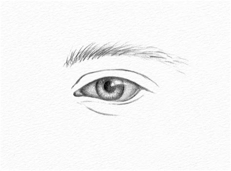 Pencil Portrait Drawing - How to Draw an Eye