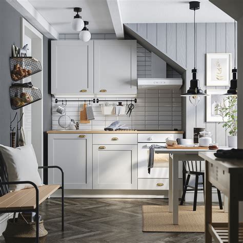 KNOXHULT kitchen grey 180 cm | IKEA Latvija