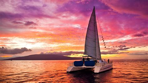 Crucero en catamarán por la mañana y al atardecer