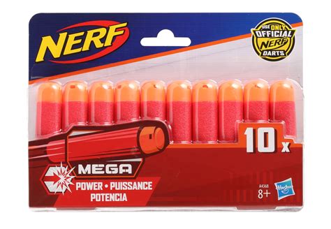 Nerf Mega Dart Refill 10 Pack 10kpl vaahtomuovinuoli | Karkkainen.com verkkokauppa