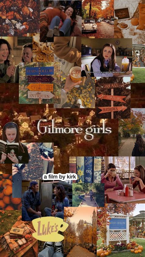 gilmore girls fall aesthetic wallpaper in 2022 | Girl falling, Gilmore girls, Gilmore