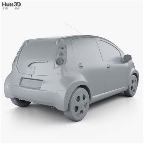 BYD F0 2013 3D model - Vehicles on Hum3D