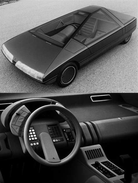 1980 Citroën Karin Concept Car by Trevor Fiore. The interior must be from another concept ...