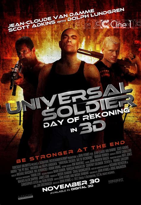 UNIVERSAL SOLDIER: DAY OF RECKONING Trailer #2 and Two Posters