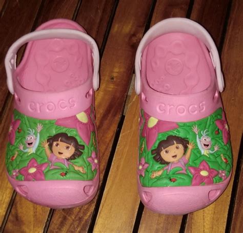 Dora the explorer CLOG CROCS, Babies & Kids, Babies & Kids Fashion on Carousell