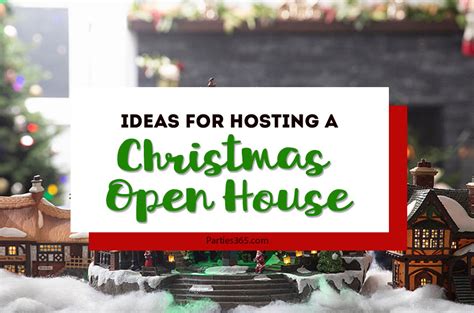 ChristmasOpenHouseParty_Featured | Parties365 | Party Ideas, Party Supplies, Party Decor