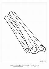 Free Cinnamon Sticks Coloring Page  Printables Kidadl sketch template