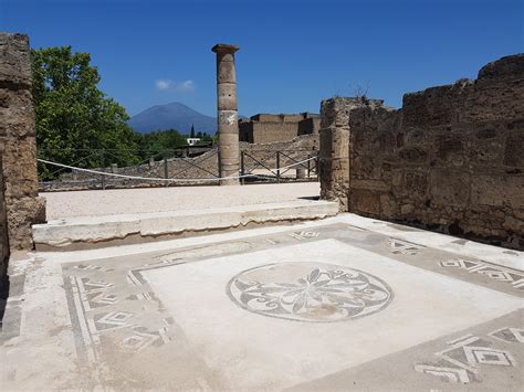 Mosaic in House of the Sailor, Pompeii. : r/ancientrome