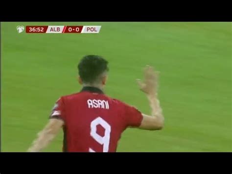 Jasir Asani Goal, Albania vs Poland 2-0 | All Goals and Extended ...