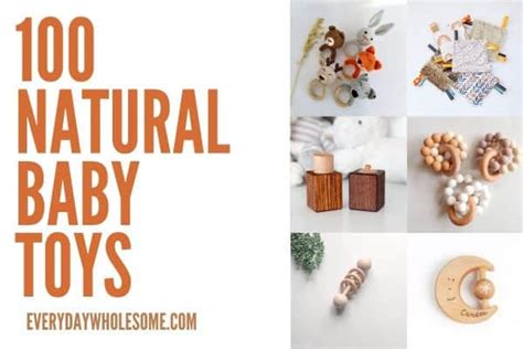 Everyday Wholesome | 100 Natural Non-toxic Baby Toys & Gifts