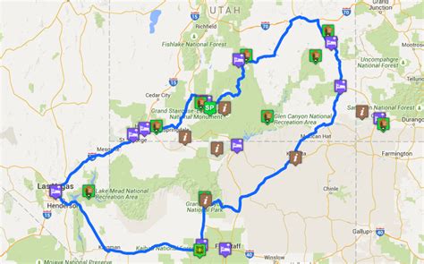 US Parks: The Grand Circle Road Trip | Road trip, Road trip usa, Trip