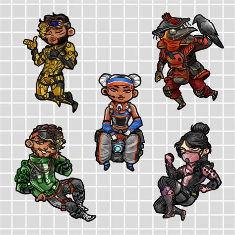 APEX LEGENDS LEGENDARY SKIN CHARMS [CLEARANCE] – ryonello