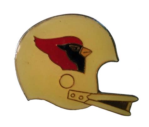 ARIZONA CARDINALS Helmet Logo Vintage Enamel Pin Lapel Badge - Etsy