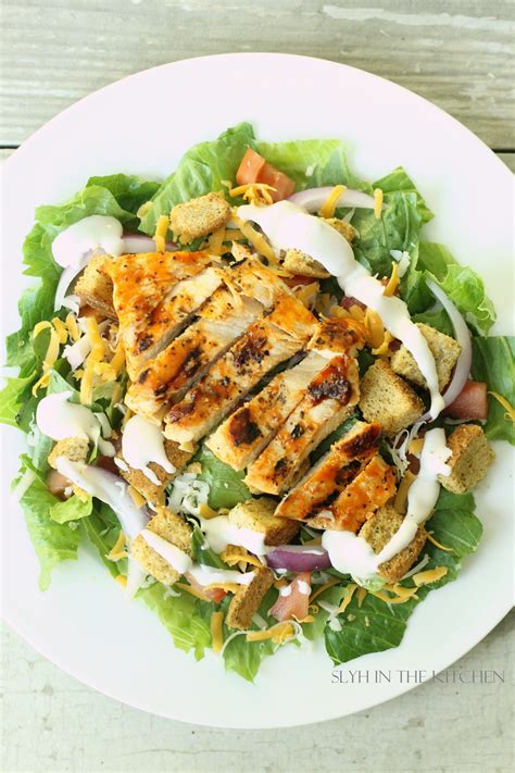 Buffalo Chicken Salad | Slyh in the Kitchen