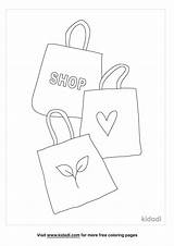 Bags Coloring Pages sketch template