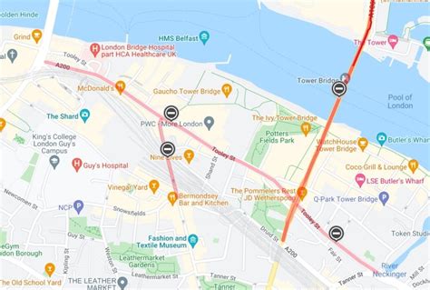 London Marathon 2024 Road Closures Map Uk - Sarah Shirleen