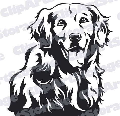 Golden retriever svg dxf eps png pet svg | Etsy | Golden retriever, Svg, Christian svg