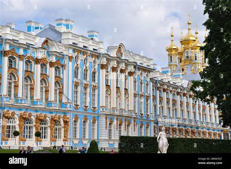 The Catherine Palace Stock Photo - Alamy