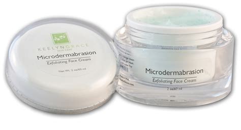 Microdermabrasion Exfoliating Face Cream | Keelyn Grace Skin Care