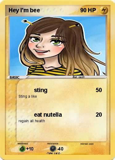 Pokémon Hey I m bee - sting - My Pokemon Card