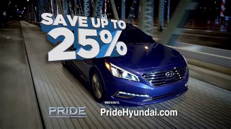 25% Off Sale At Pride Hyundai - YouTube