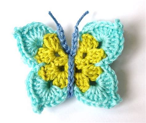 crochet butterfly | Crochet butterfly, Crochet applique, Crochet butterfly pattern