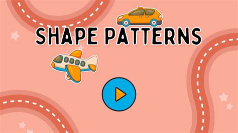 🕹️ Play Shape Patterns Game: Free Online Complete The Pattern Matching ...