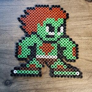 Super Nintendo Street Fighter II Character Perler Beads - Etsy