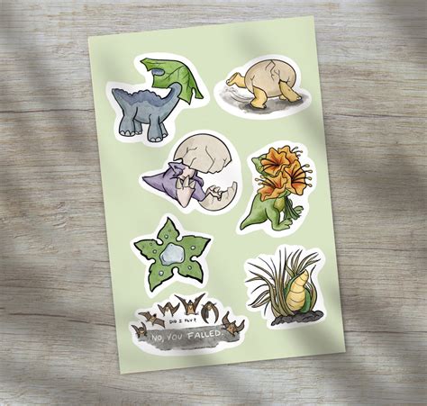 Littlefoot Friends Sticker Sheet – Sisters Keep Drawing