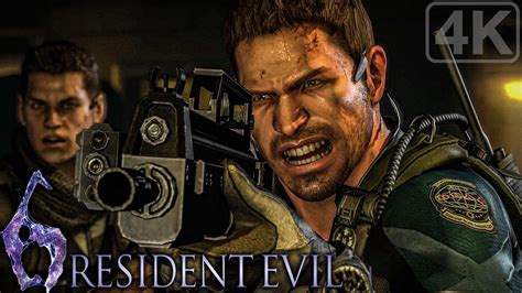 Resident Evil 6｜Chris Redfield Campaign｜Full Game｜4K - YouTube