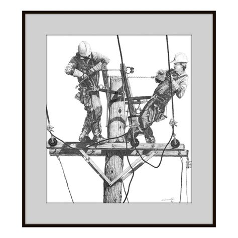 Image of Working Linemen | Power lineman, Journeyman lineman, Lineman gifts