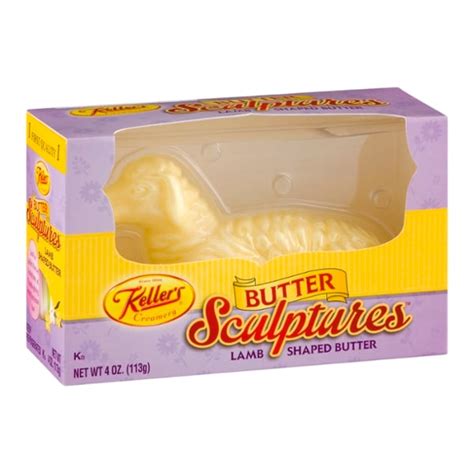 Save on Keller's Butter Sculptures Easter Lamb Salted Order Online Delivery | Giant