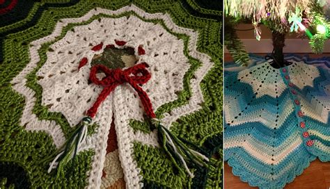 Crochet Christmas Tree Skirt Ideas - Simple Crochet Ideas