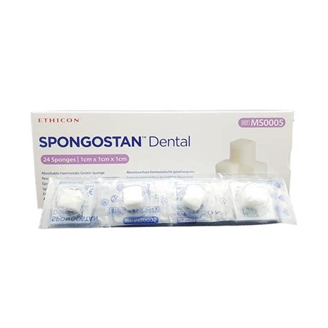 Spongostan - Absorbable Hemostatic Gelatin Sponge - AHP Dental & Medical - AHP Dental & Medical