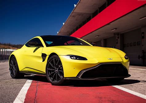 HD wallpaper: Aston Martin Vantage Lime Essence, 2019 Cars, 4K ...