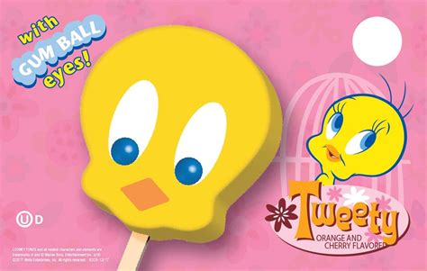 BLUE BUNNY Tweety Gumball Popsicles - Super Star Ice Cream