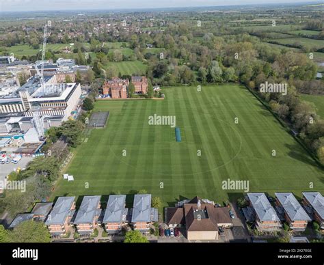 Aerial view of Linacre College, University of Oxford, Oxford, UK Stock Photo - Alamy