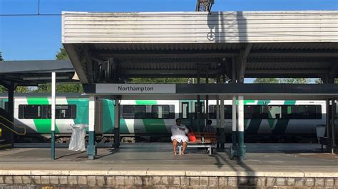 Northampton train journeys disrupted and cancelled in rail strike - BBC News