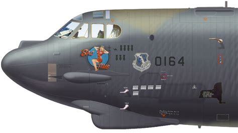 Boeing B-52G "Stratofortress" | Nose art, B 52 stratofortress, Military aircraft