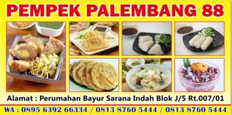 Daftar Harga Menu Delivery Pempek Palembang 88, Bayur Saranah, Jakarta Terbaru 2024 ...