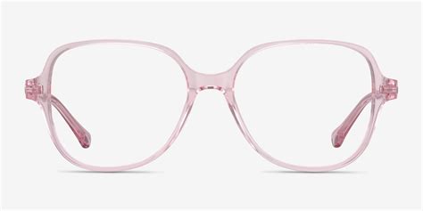 Precious Square Clear Pink Glasses for Women | Eyebuydirect Canada