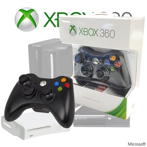 XBOX 360 Wireless Controller Black - Walmart.com