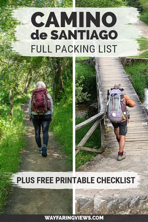 Camino de Santiago Packing List: Everything You Need to Keep It Light