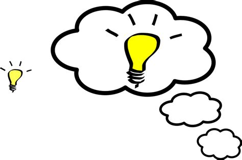 Free vector graphic: Idea, Cloud, Think, Concept, Symbol - Free Image on Pixabay - 48100