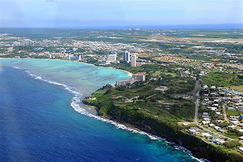 Guam-Tumon Bay (aerial) - TravelWorld International Magazine