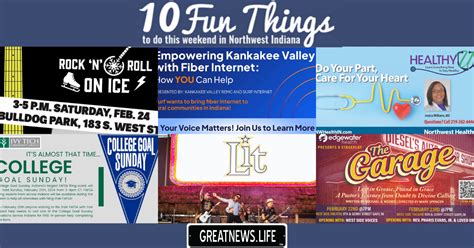 10 Fun Things To Do in Northwest Indiana this weekend, February 22 - 25 - Portage.Life