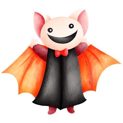 Bat in a Dracula Costume · Creative Fabrica